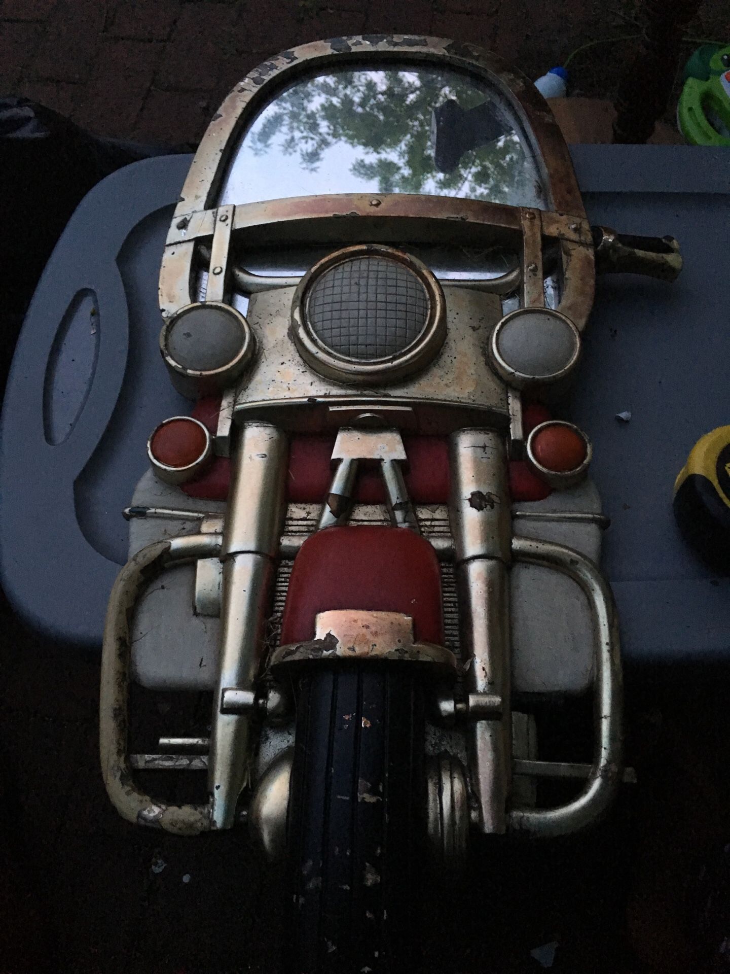 Vintage - the willow -bike wall decoration