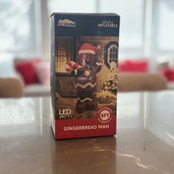 Gingerbread Man Christmas Inflatable 