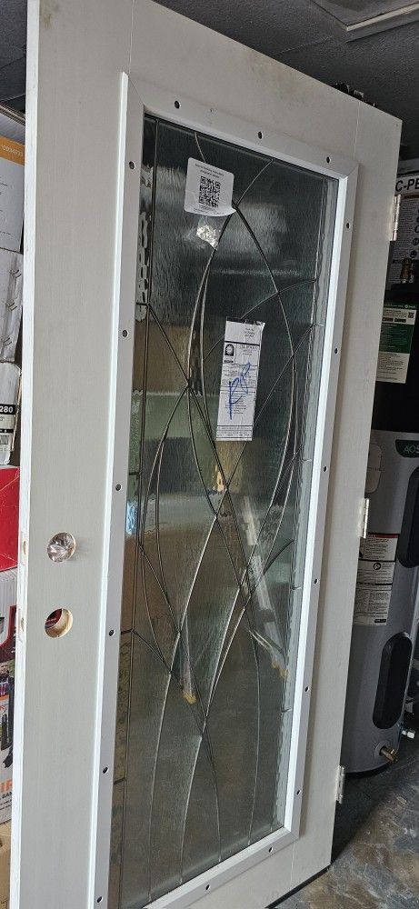 JELD-WEN SEVERE WEATHER FRONT DOOR.......36" x 77"....$ 700