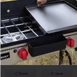 3 Burner Propane Grill Cost $400 New. Makes Mexican Grill