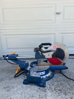 Ryobi Double Hinge USA Miter Saw w/ Laser.