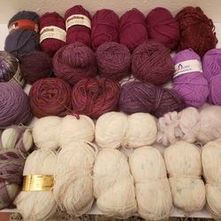 Yarn Wool/Acrylic 4.6lb  $39