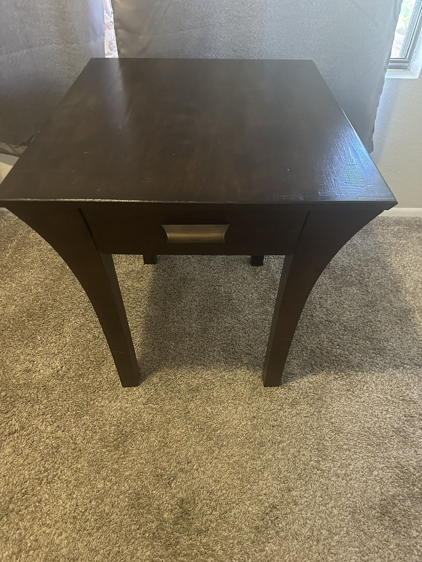 End Table Hammary Rectangle Drawer Furniture 