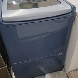 Kenmore washer machine is selling at that price because of the scratch on the front 