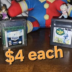 Nintendo Gameboy Games $4 Each 