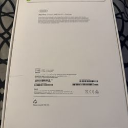 iPad Pro M4 256gb