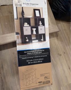 Mainstays 9-Cube Storage Organizer