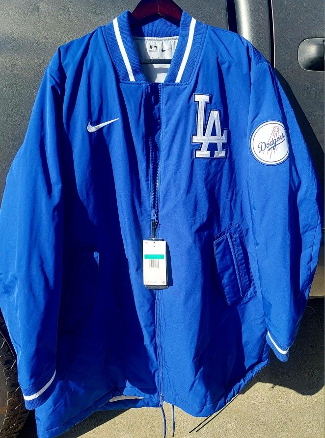 NIKE XL Dodgers Jacket NEW WITH TAGS