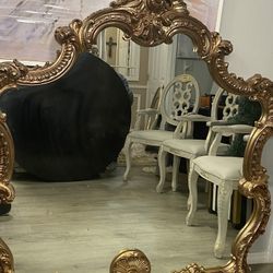 Very beautiful Gorgeous Victorian Large and Antique Mirror 54 x 52
