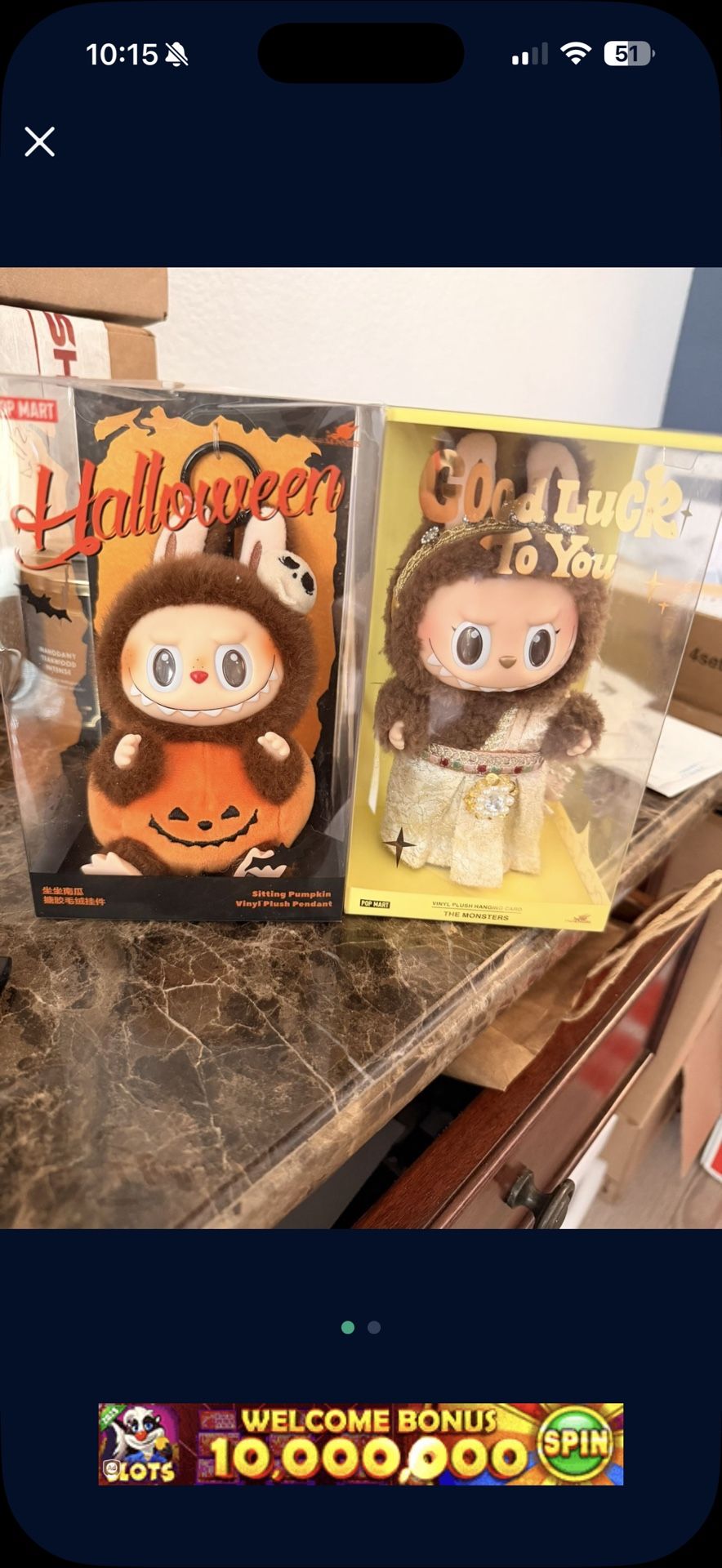 Pumpkin And Thailand Labubu Bundle