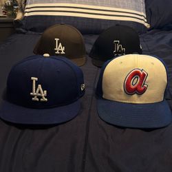 New Era, Size 7 1/4 Baseball Caps