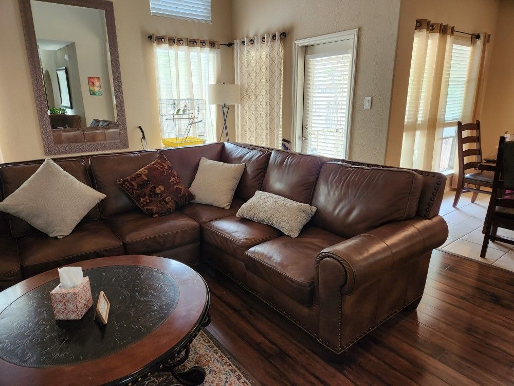 Leather Sectional Sofa