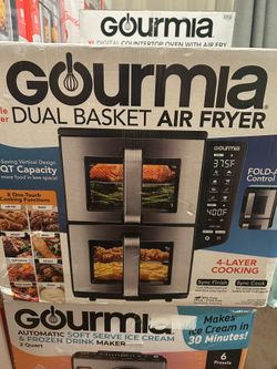 Gourmia Dual basket air fryer