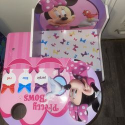 Minnie Mouse Toddler Chair Desk