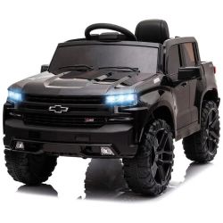 KIDS BLACK SILVERADO TRUCK 