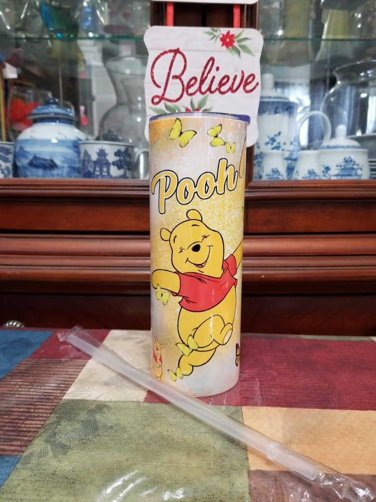 20oz Winnie the Pooh Tumbler $30 each