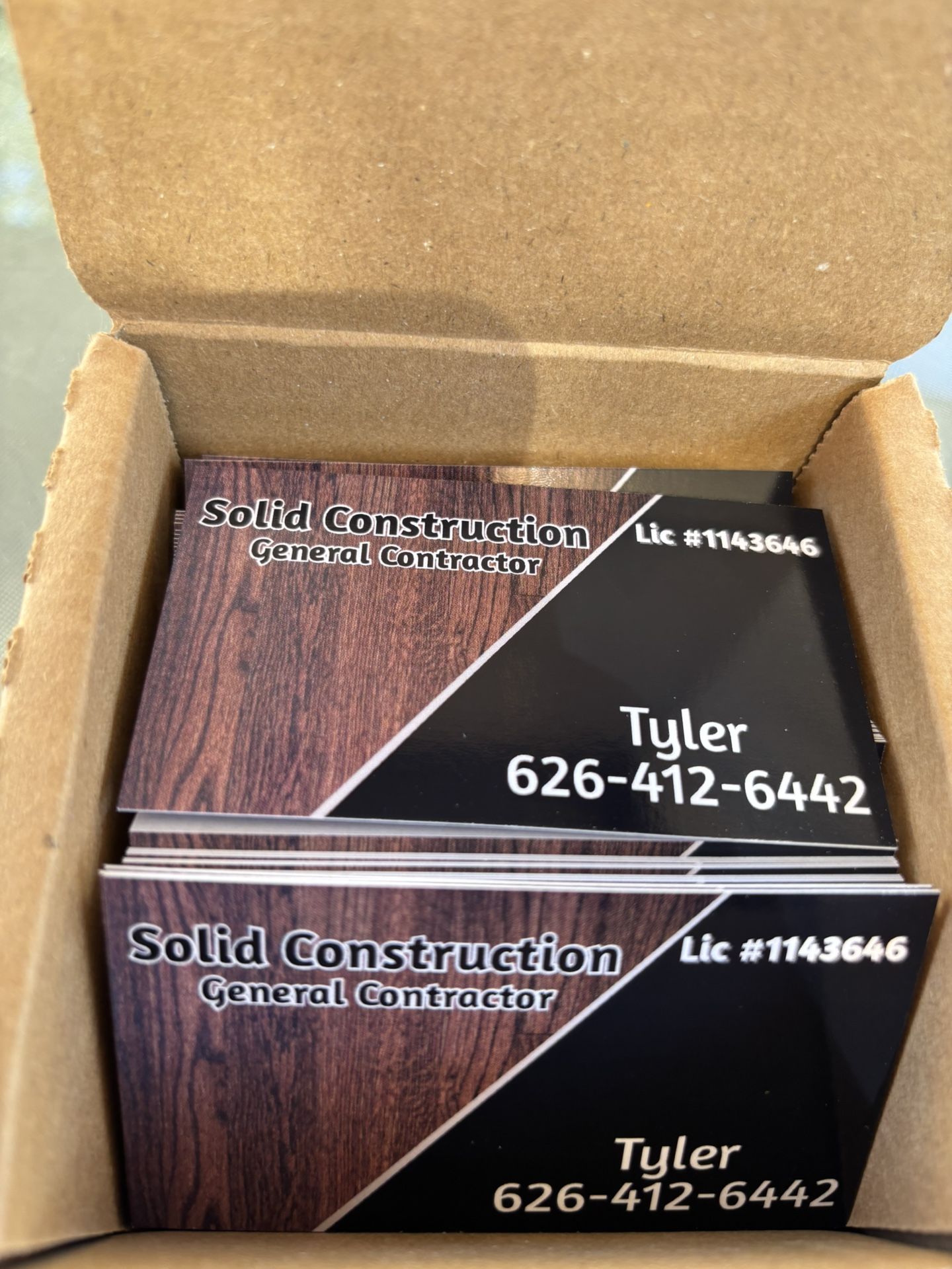 Custom Business Cards