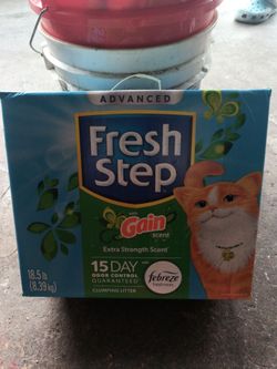 Fresh Step Advanced Clumping Cat Litter 18.5 lb