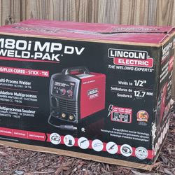 Lincoln Electric 180 Multi Process Welder MiG, TIG, STICK and Aluminum 