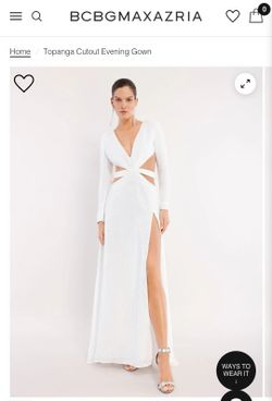 BCBG White DRESS NEVER WORN