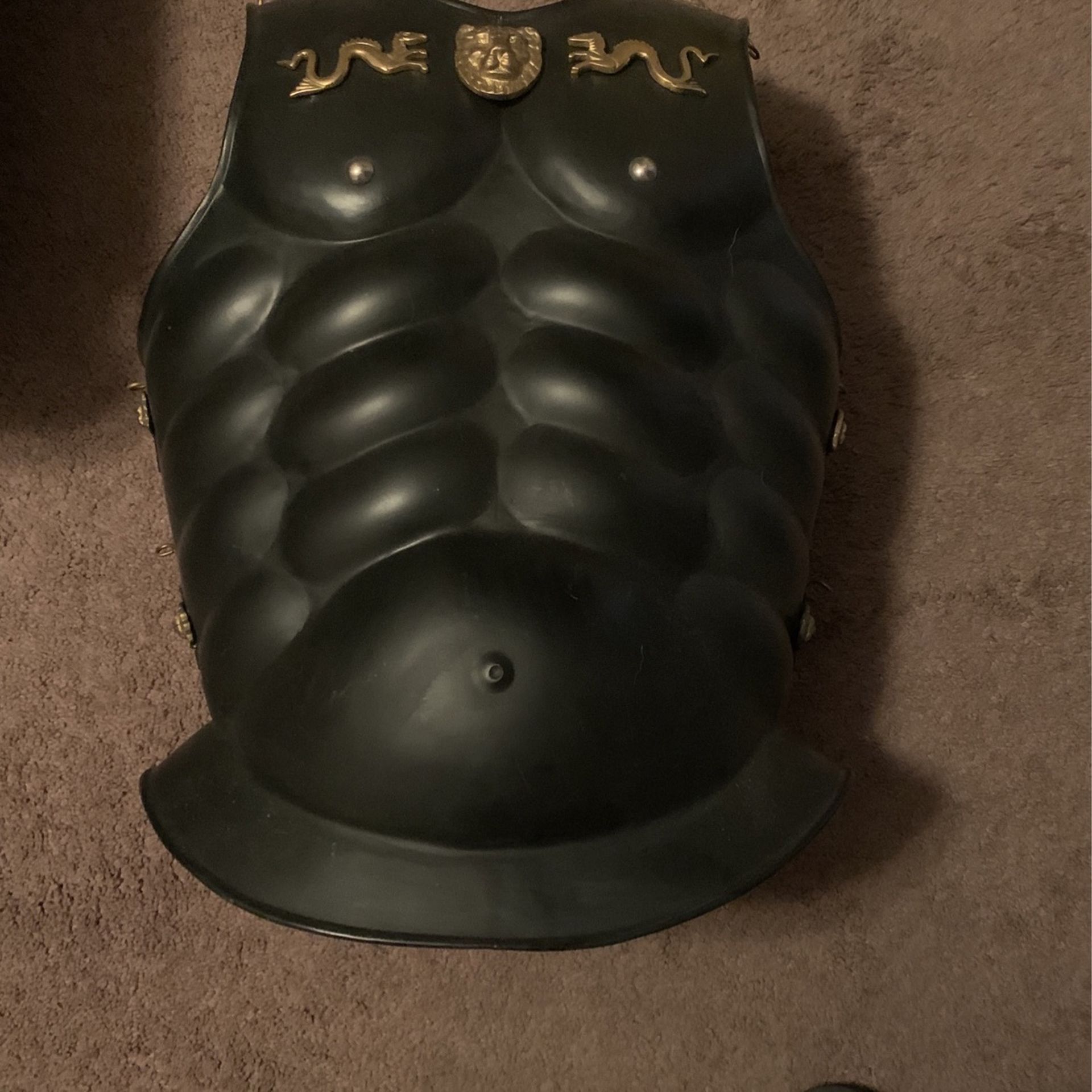 Gladiator Chest Piece/ Leather Belt
