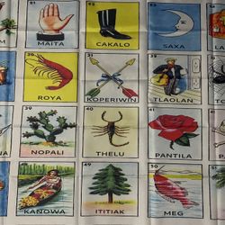 Loteria Cards Backdrop Party Theme Decorations Bingo Party Supplies Photography Banner
