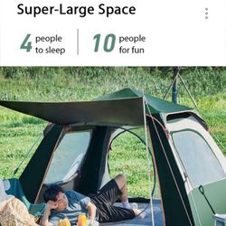 TANXIANZHE Outdoor Automatic Speed-open Beach Tent Double Deck Tent Camping Tent Backpack Sun Shelter Open Up Tent For Hiking ht