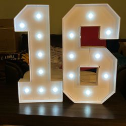 Lite Up 16 Or 61