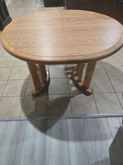 Wooden Table no chairs
