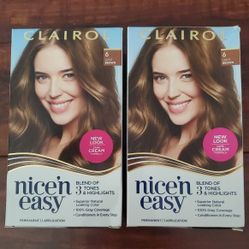 Clairol Nice 'N Eeasy Permanent Hair Color: #6 Light Brown ($6 Each or 2 For $10)