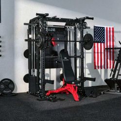 SQUAT RACK POWER RACK WITH WEIGHT STACKS - FREE DELIVERY 
