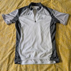 Gavin Women's White Cycling Jersey, Small