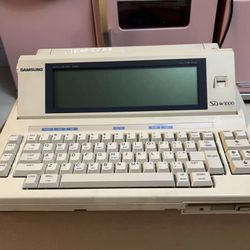 Samsung Electric Typewriter 