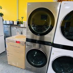 Washer And Dryer Lg ThinQ Finance Available 