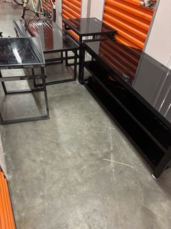 4 piece living room table set