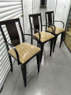 Hollywood Regency bar stools