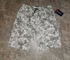 Chaps camo boys shorts new