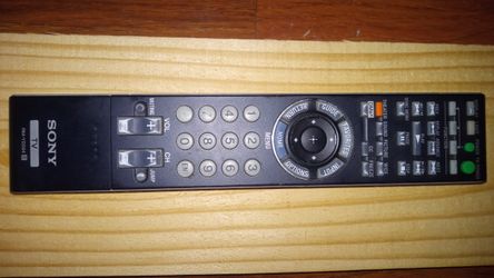 Song Bravia Remote Rm-yd024 " Not" Universal