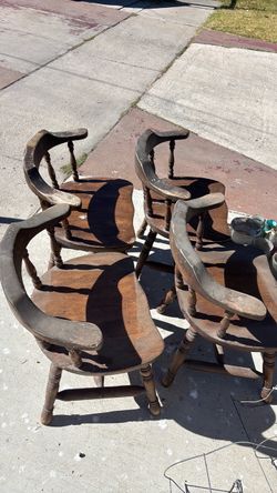 Free chairs and glass bases