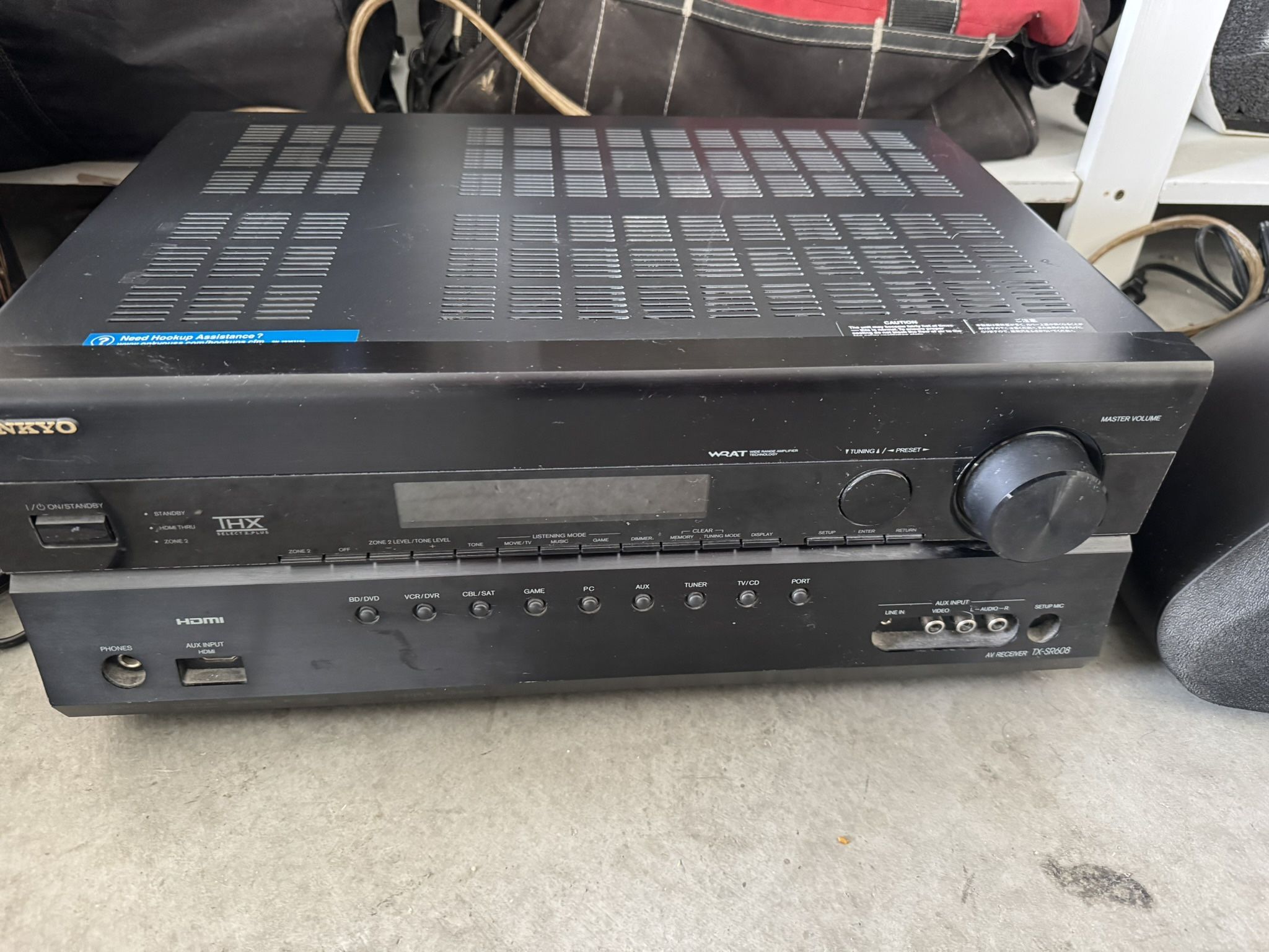 Onkyo AV Receiver TX SR608