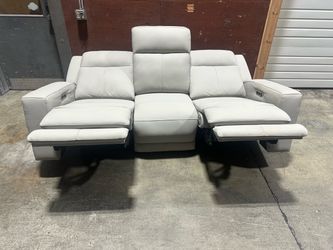 Wren Leather Power Reclining Sofa
