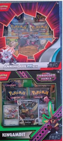 King Gambit And Annihilape Ex Boxes For Sake