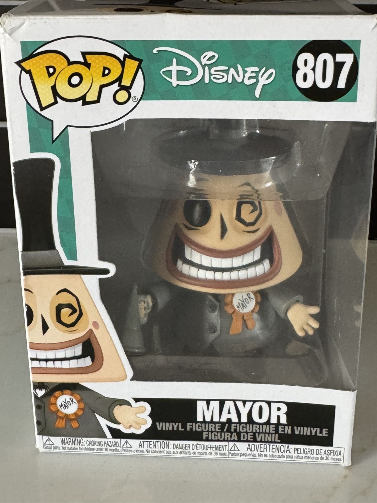 Funko Pop! Mayor 807 Disney Nightmare Before Christmas