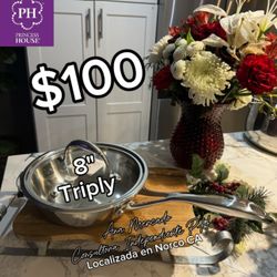 Princess House Sarten Pequeño 8" Triply