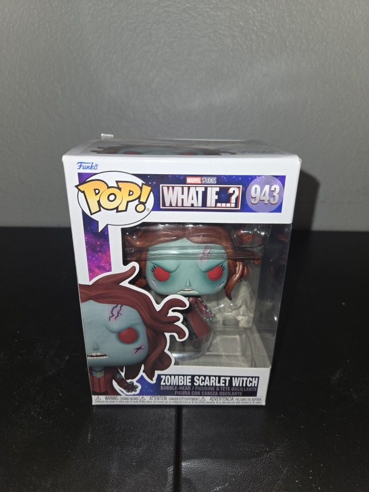 Zombie Scarlet Witch Funko Pop! #943 – Marvel What If...? (New in Box)