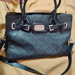 Michael Kors Hamilton Bag  Black 
