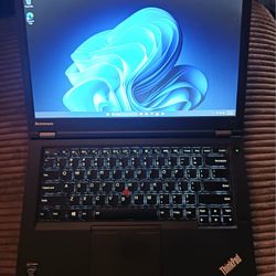 Lenovo Thinkpad 14 Inch Laptop Intel Core i5 8 GB RAM 128 GB SSD DVDRW Wi-Fi Wireless Windows 11 Professional 
