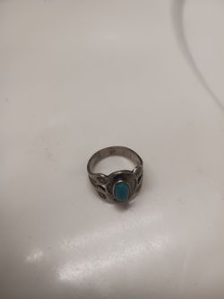 Silver Turquoise Ring