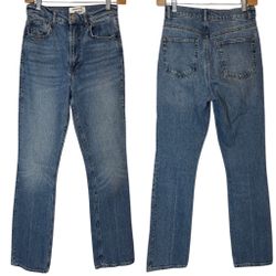 Reformation Women’s High Rise Straight Leg Jeans Size 25