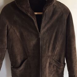 Man Winter Coat Size XL Basic Editions